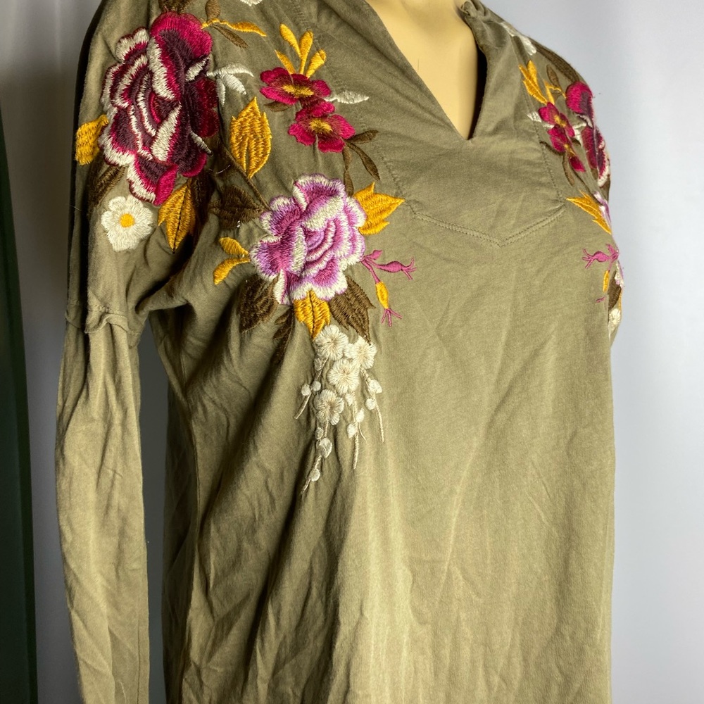 Johnny was XS NWT long sleeve tea lab boho women’s  tops